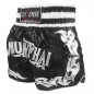 Spodenki Muay Thai dla Dzieci Boxsense : BXS-076-Czarny-K